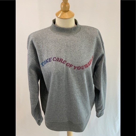 BP Take Care Of Yourself Mock Neck Sweatshirt - Picture 2 of 8